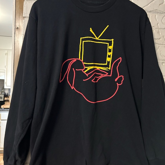 Shirts | Harry Styles Love On Tour 222 Bunny Watching Tv Long Sleeve ...